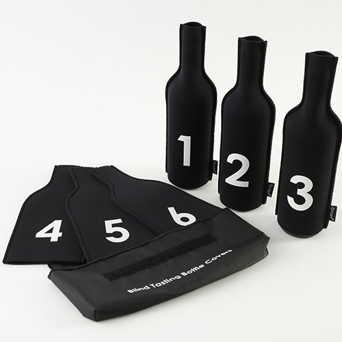 funVino/ファンヴィーノ ブラインドテイスティング ボトルスリーブ 6本用