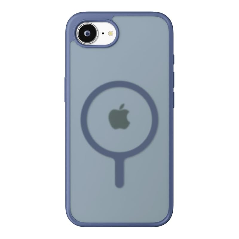 iPhone17e / iPhone16e 用 MagSafe対応 ハイブリッドケース マットネイビー