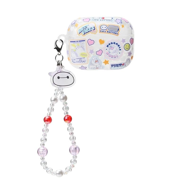 キャラクター デザイン AirPods Pro3 用 TPU ソフトケース ディズニー ベイマックス