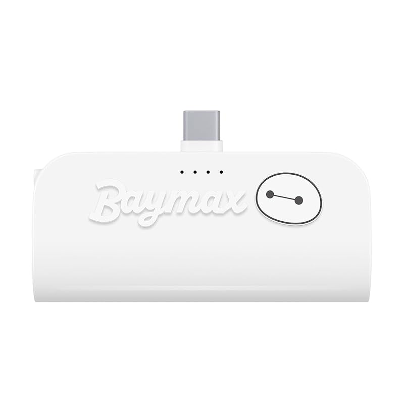 Premium Style USB Type-C 直挿しモバイルバッテリー パススルー充電 対応 5,000 mAh / PD20W ベイマックス PG-DLB50C05BAY