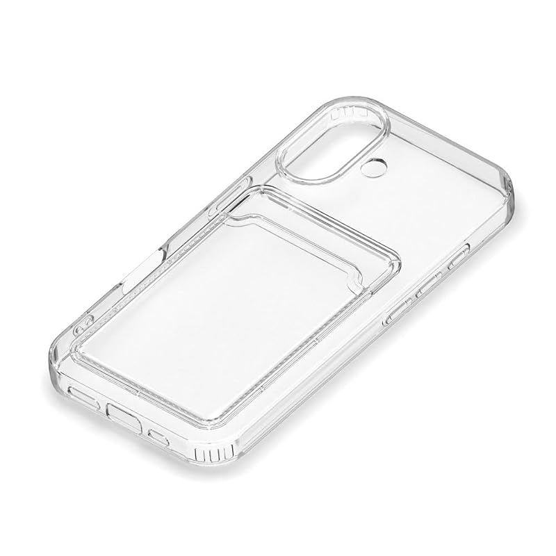 iPhone16 用 ポケットケース クリア