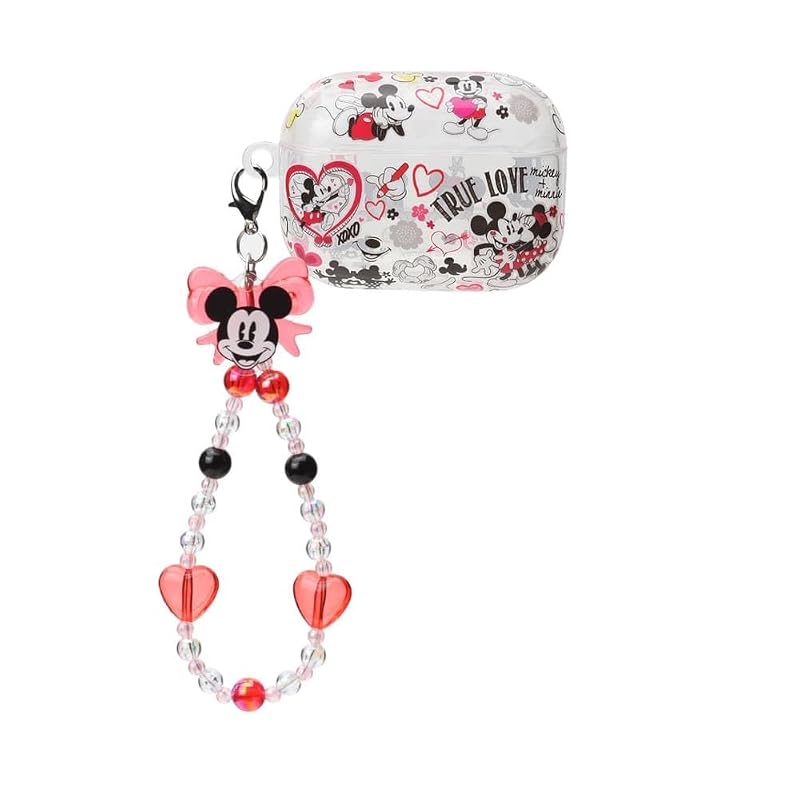 キャラクター デザイン AirPods Pro3 用 TPU ソフトケース ディズニー ミッキーマウス