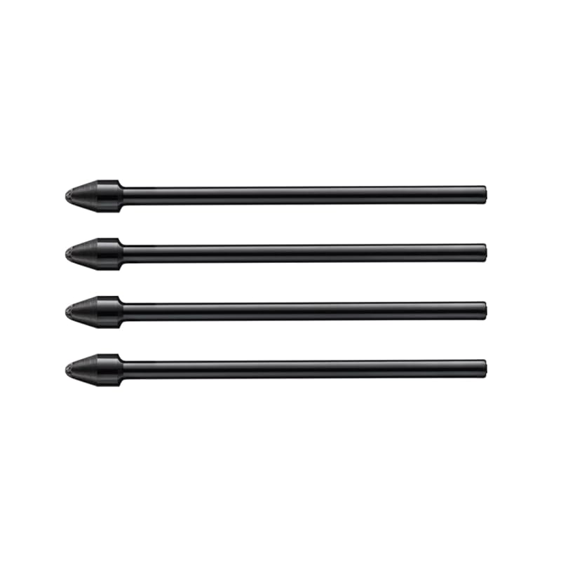 LAMY(ラミー) AL-star EMR スタイラスペン(タッチペン)交換用チップ 4個 - 交換可能なLAMY Z107 EMR ペン PC/EL チップ 尖ったペン先 - なめらかな(光沢のある)表面に最適 - チップ(ペン先)半径0.35 mm