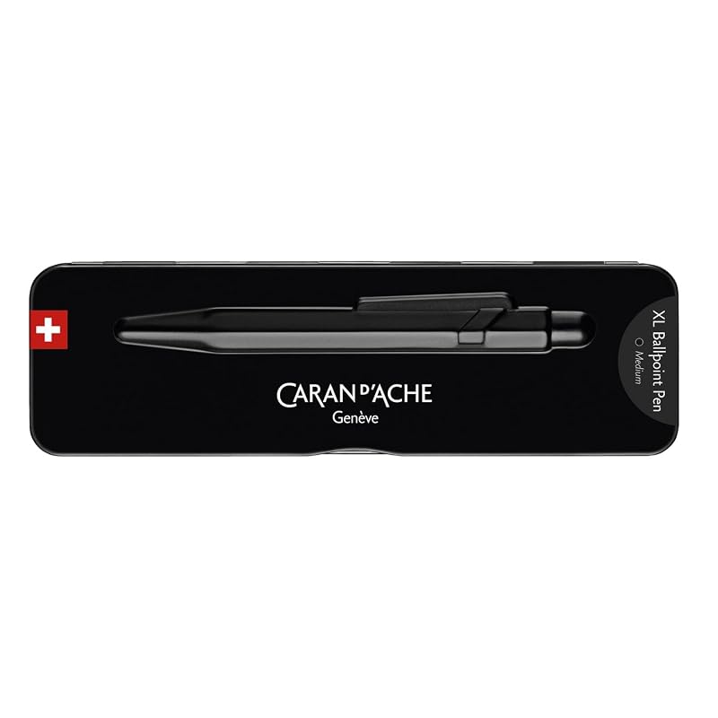 CARAN D'ACHE カランダッシュ ボールペン 油性 849 XL ブラックエディション 0850-496 正規輸入品
