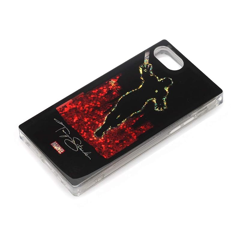 PG-DLQ17M03IRM(アイアンマン) iPhone 8/7/6s/6用 グリッターケース M