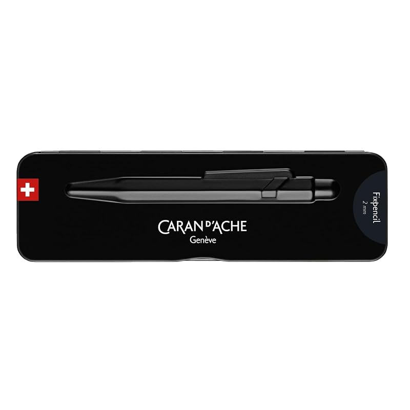 CARAN D'ACHE カランダッシュ フィックスペンシル ブラックエディション 0022-496 2.0mm 正規輸入品