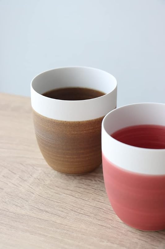 yamachu (山忠) 有田焼 Koselig-arita freecup フリーカップ コップ 200ml (グレー) 北欧 シンプル おしゃれ hygge