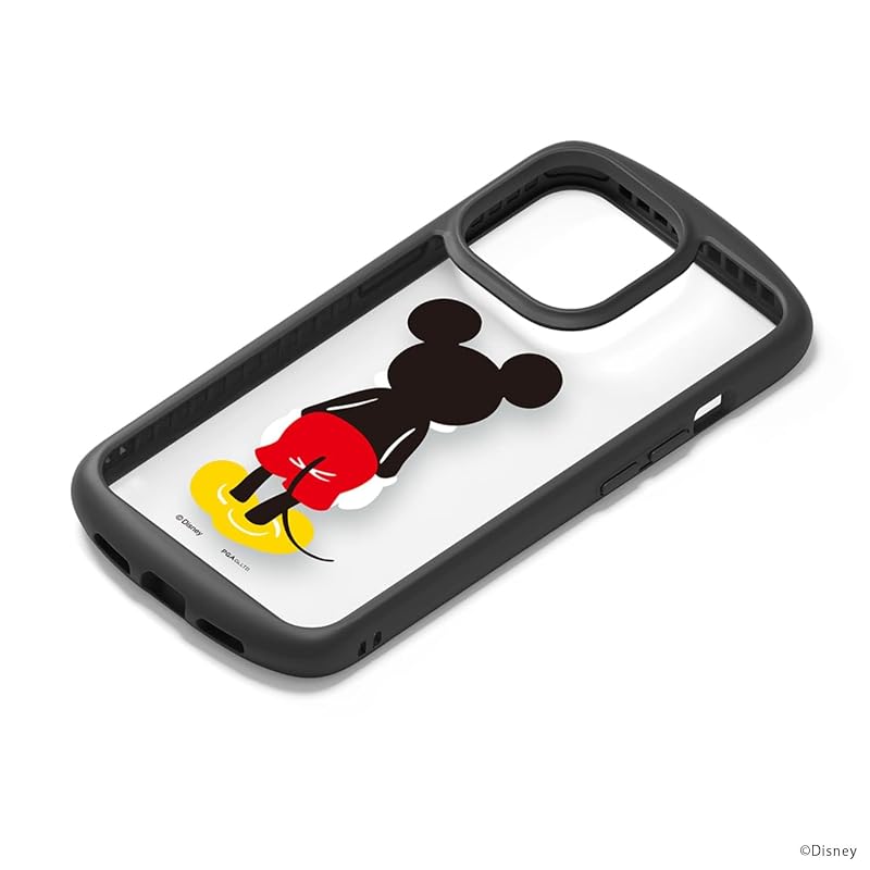 PGA ガラスタフケース Disney ミッキーマウス〔iPhone 13 Pro用〕