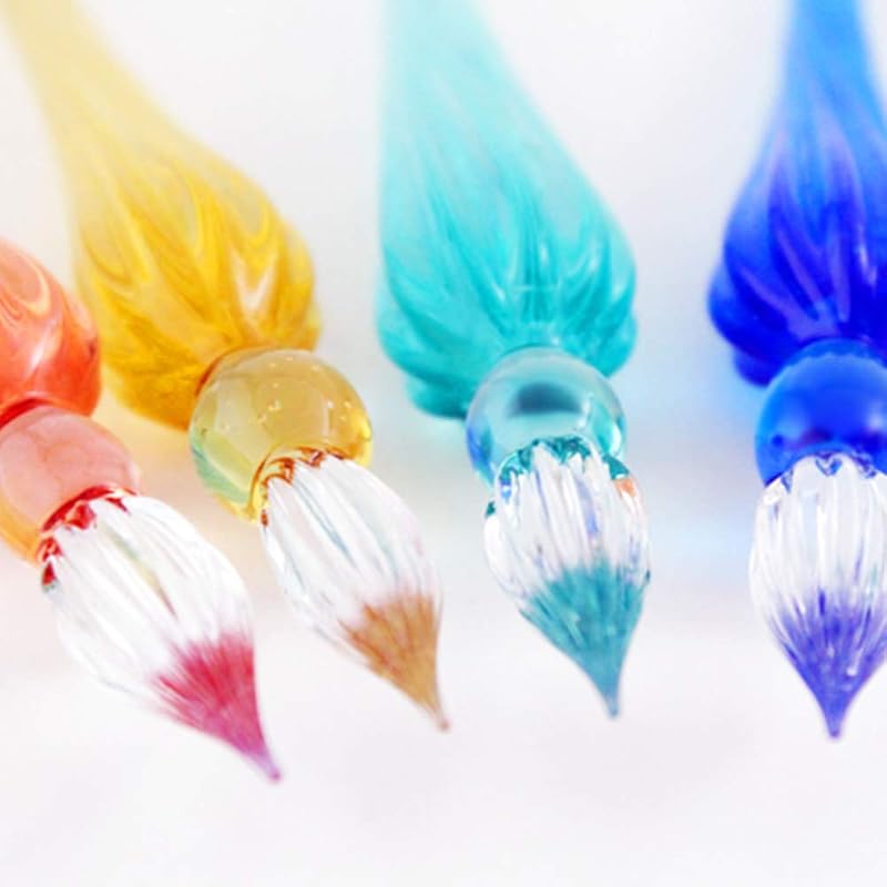 エルバン(Herbin) ガラスペン&インクセット 専用箱入【ハンドクラフト】つむぎ ブルー & ミニインク ディープブルー(10ml)セット【1670年創業フランスの伝統的ブランド】HERBIN hb21413set