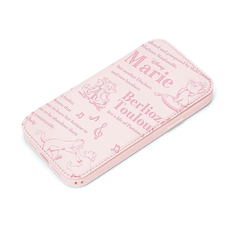 iPhone 15 Pro用 ガラスフリップケース [ディズニーマリー]