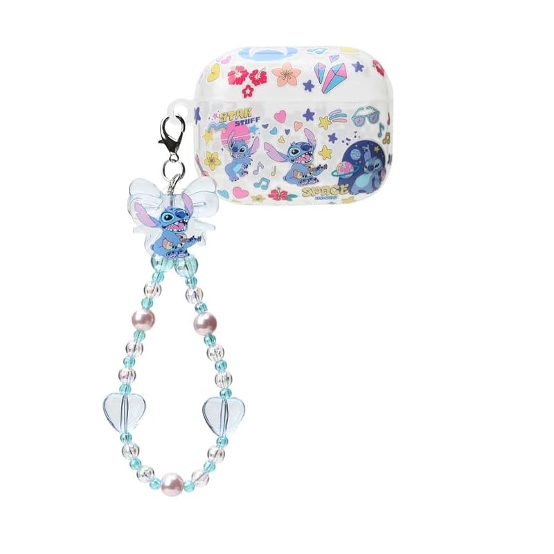 キャラクター デザイン AirPods Pro3 用 TPU ソフトケース ディズニー スティッチ
