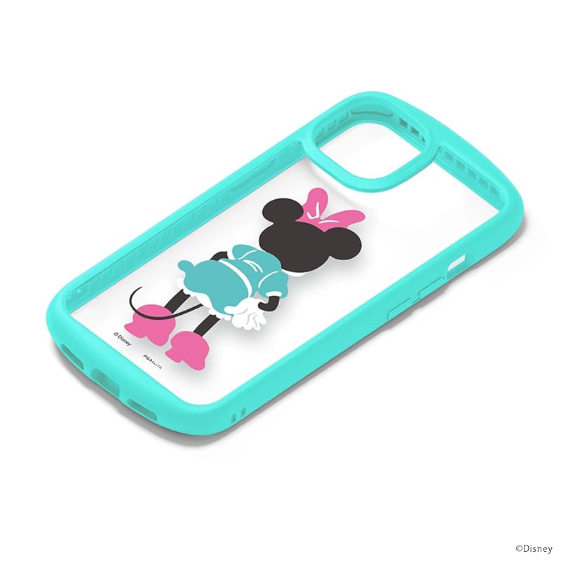 PGA ガラスタフケース Disney ミニーマウス〔iPhone 13 mini用〕