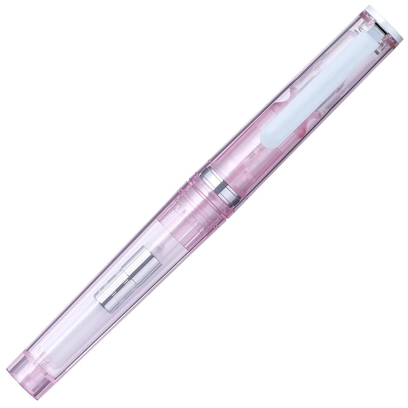 セーラー万年筆 万年筆 初心者 普段使い TUZU ADJUST Glassy クリスタルチェリー ギフトパック 国産 細字 11-0549-702