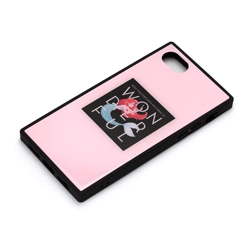 PGA iPhone 8/7/6s/6用 ガラスハイブリッドケース [アリエル] ピンク