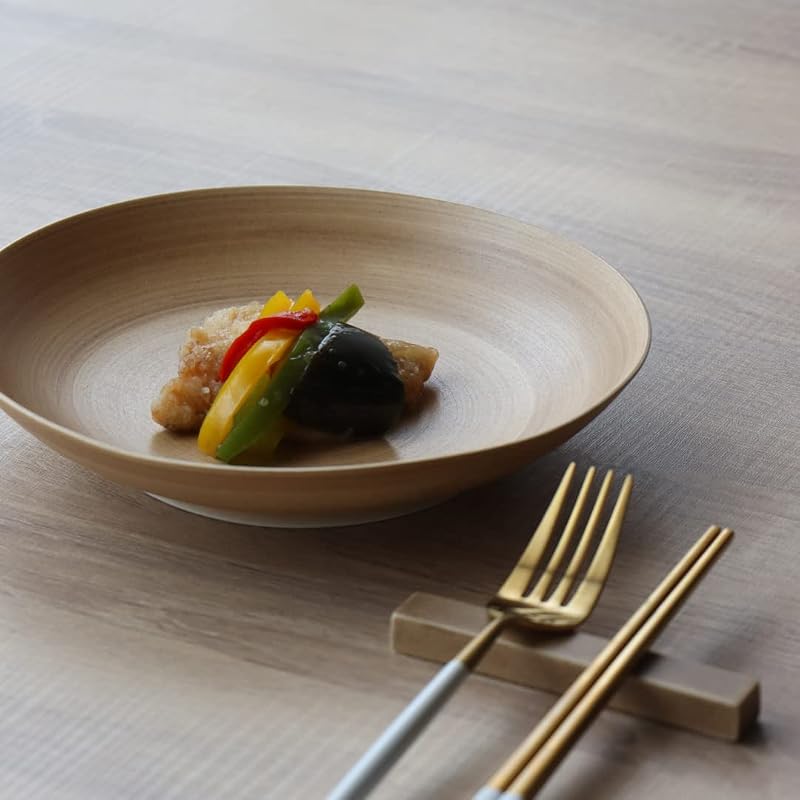 yamachu (山忠) 有田焼 Koselig-arita Cutleryrest カトラリーレスト 箸置き (ブラウン )スプーン ナイフ フォーク シンプル モダン おしゃれ かわいい hygge
