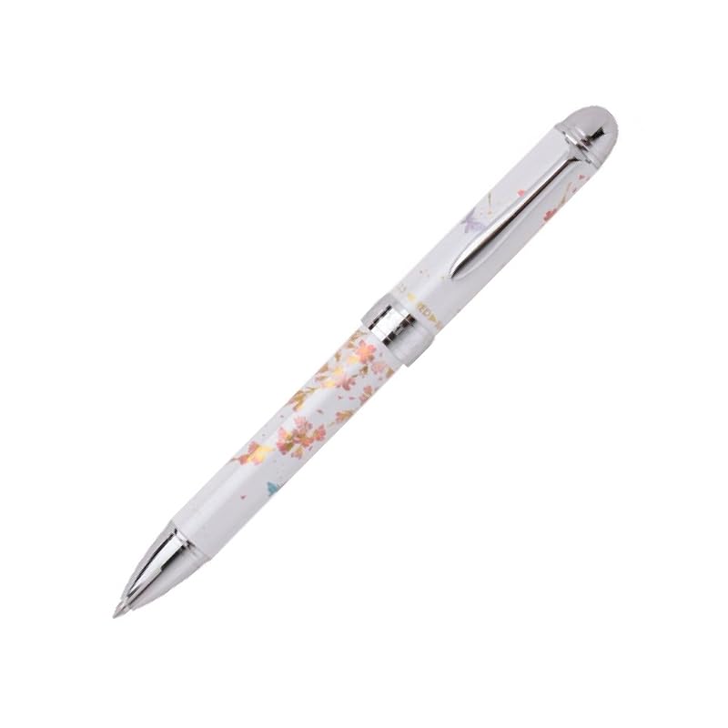 セーラー万年筆 多機能ペン 優美蒔絵 2+1 かすみ草 16-0345-210 ホワイト