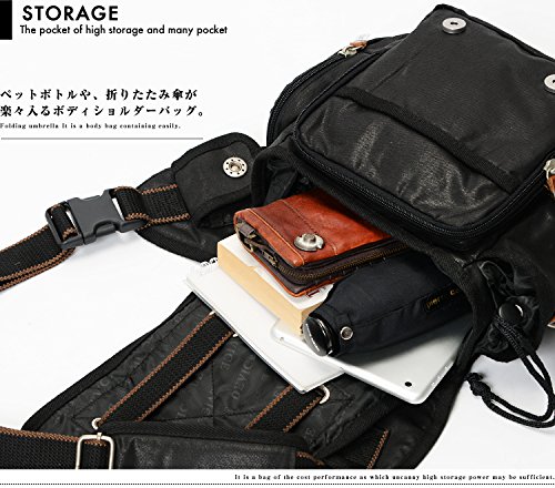 [デバイス] Work ボディ ショルダーバッグ BKBK/ブラック/ブラック(AHB-17068BKBK)