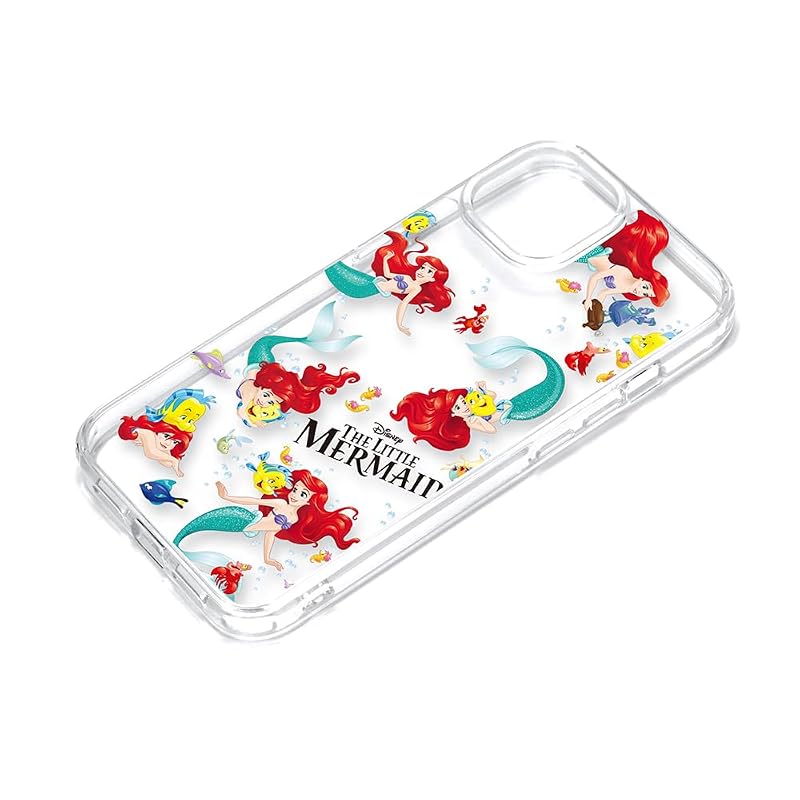 iPhone 15 Plus用 クリアハイブリッドケース [アリエル]