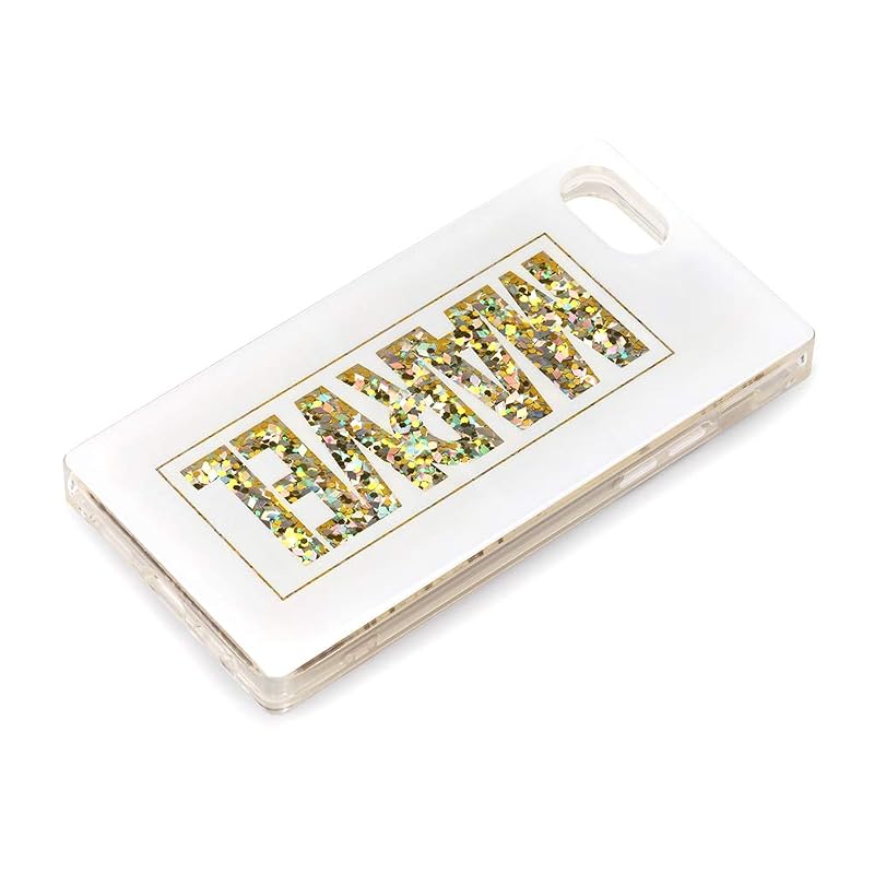 Premium Style iPhone 8/7/6s/6用 グリッターケース [ロゴ/ホワイト]