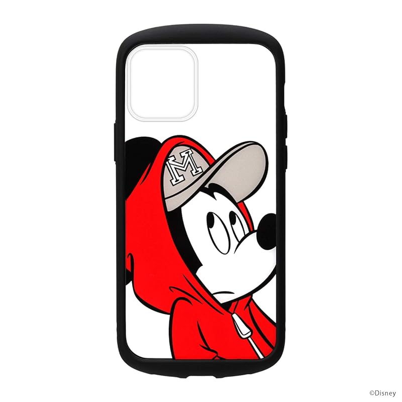 Premium Style iPhone 12 mini用 ガラスタフケース ミッキーマウス