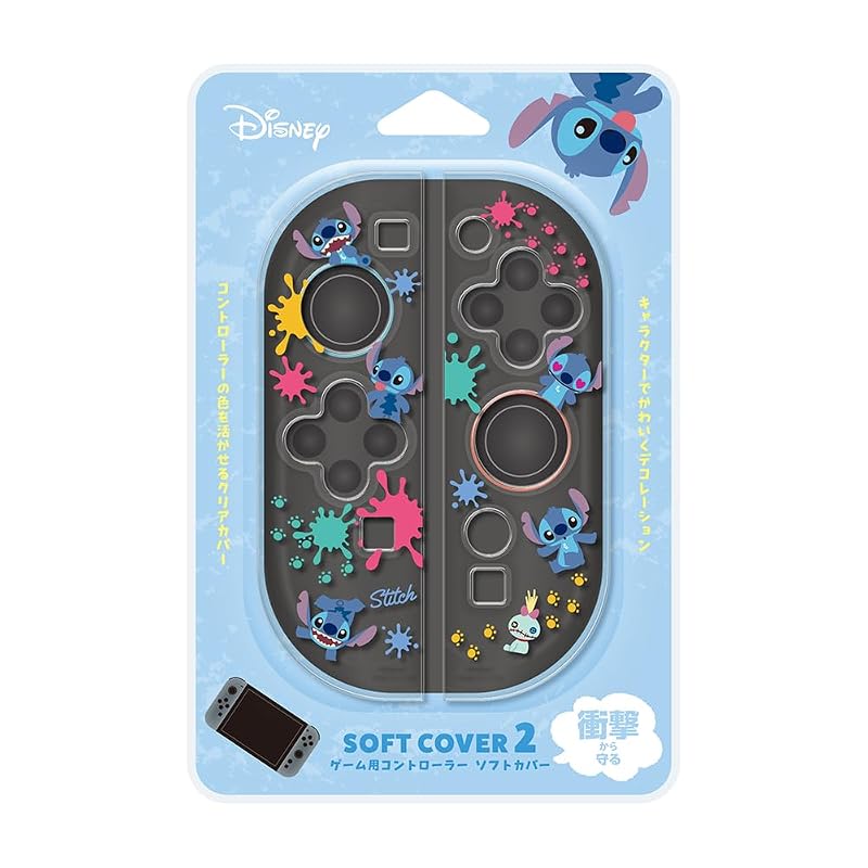 Premium Style SWITCH2対応コントローラ ソフトカバー2 [スティッチ] PG-DJ2C04STI [video game]