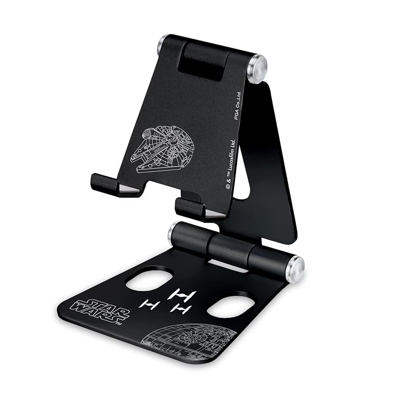 Premium Style スマートフォン用 スタンド アルミ素材 [スペース]
