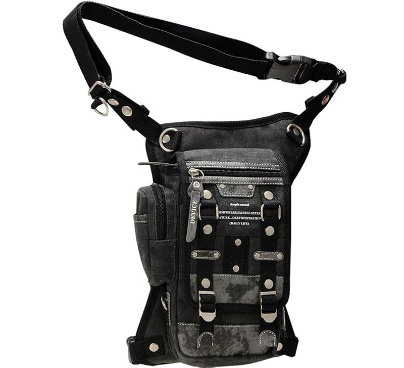 [デバイス] Haze3 2way レッグポーチ -ブラック