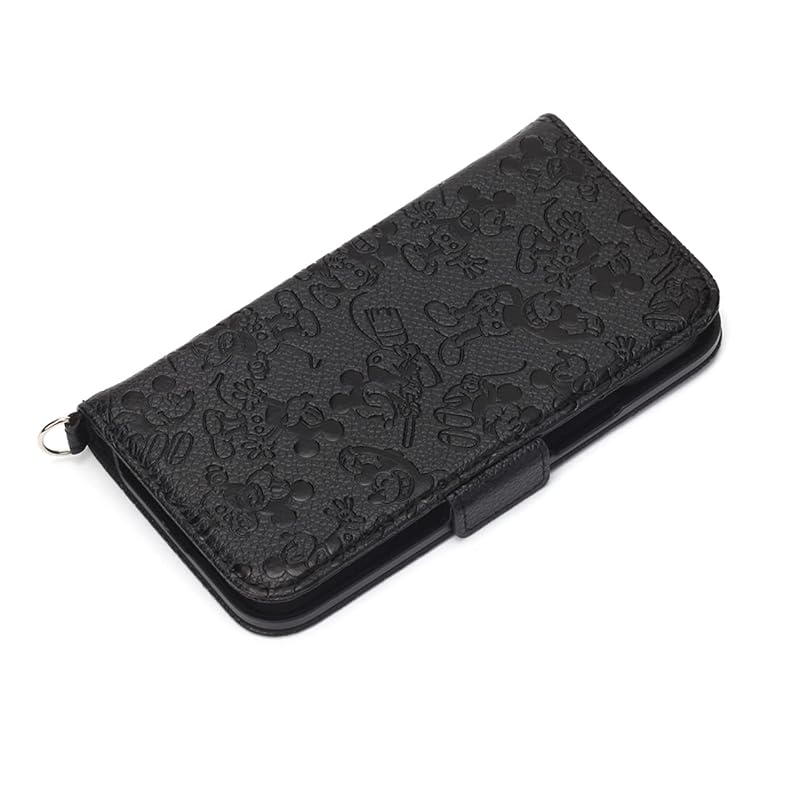 PGA フリップカバー Disney ミッキーマウス〔iPhone 13 mini用〕
