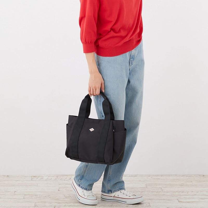 [ROOTOTE] 仕切り パーテーション はっ水 ミニ トートバッグ SN デリ パルーティ ハッスイ A 1463 レディース ブラック Free Size
