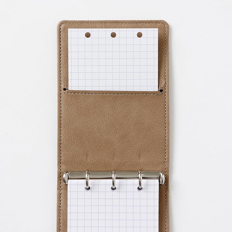 ロディア ミニ3穴 システム手帳 RHODIA オーガナイザー(11×8cm リング径11mm) PU 合皮 ヴィーヴ ブルー cf11ogz03-bl