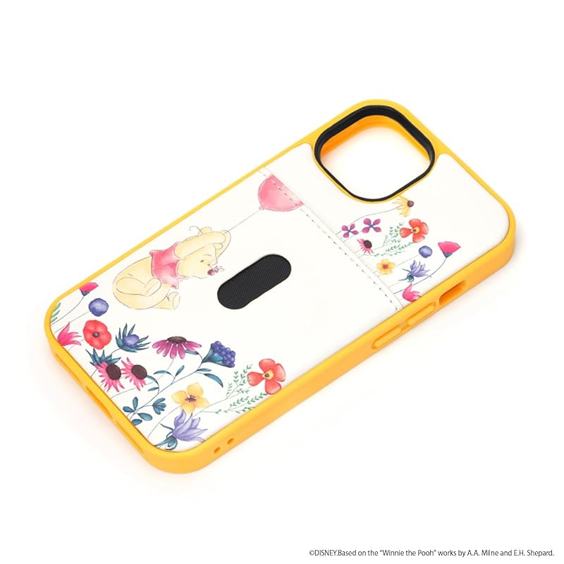 PGA タフポケットケース Disney くまのプーさん〔iPhone 13 mini用〕
