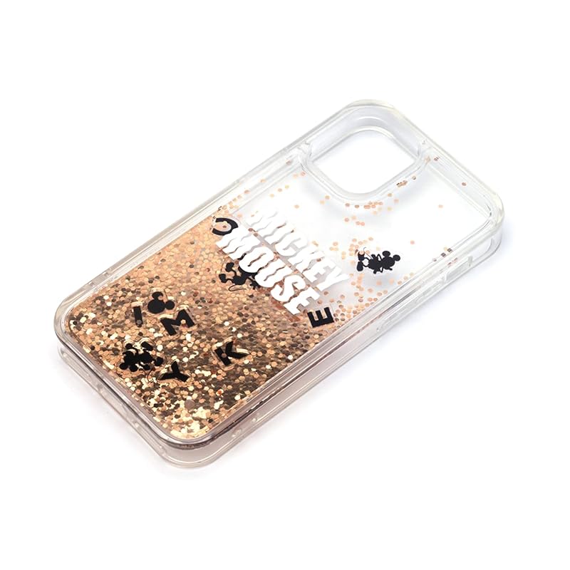 Premium Style iPhone 12 mini用 グリッターケース [ミッキーマウス]