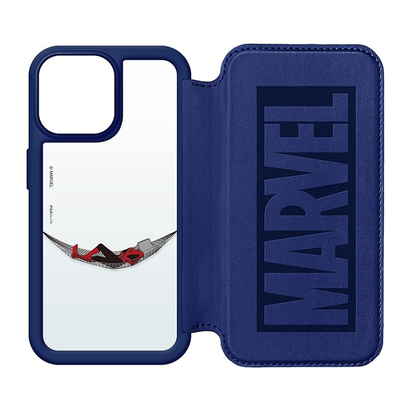 Premium Style iPhone 13 Pro用 ガラスフリップケース [スパイダーマン]