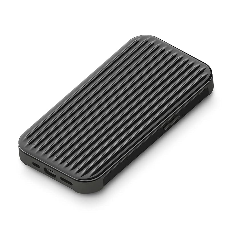 Premium Style iPhone14Pro 用 ハイブリッドフリップケース [ブラック]