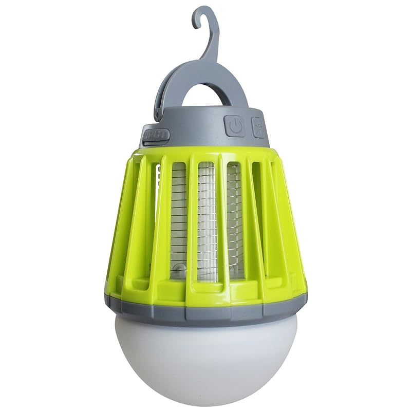 富士見産業 Field to Summit モスキートガードランタン OFLANMLG 充電式 LED 吊り下げ 電撃殺虫 本体:約φ88×h129mm