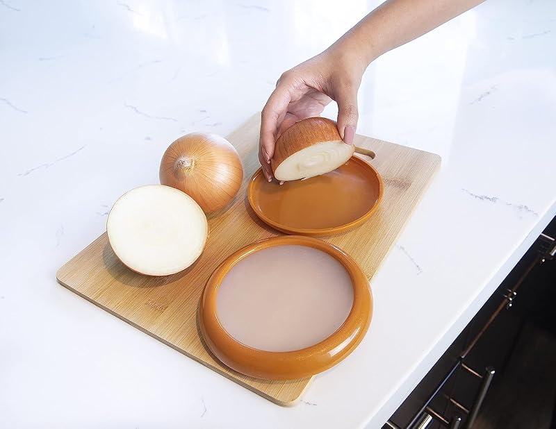 Joie オニオンストレッチポッド 玉ねぎの新鮮さをより長く保つ 冷蔵庫収納 農産物の整理 オレンジ 2個パック