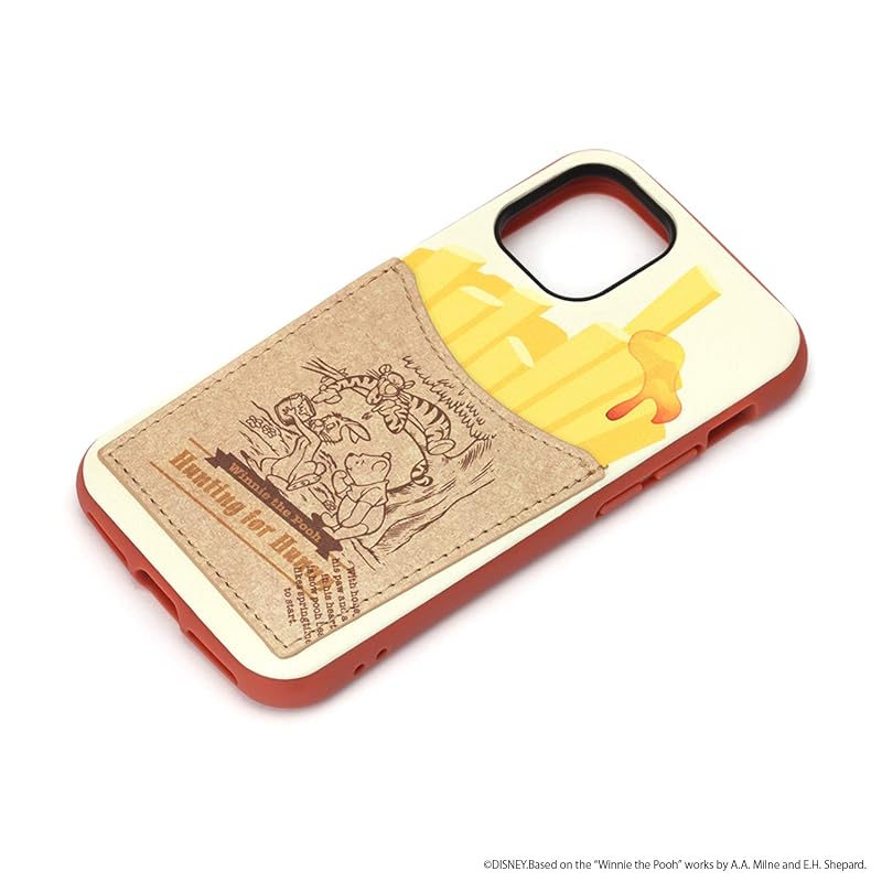 Premium Style iPhone 12 mini用 タフポケットケース くまのプーさん