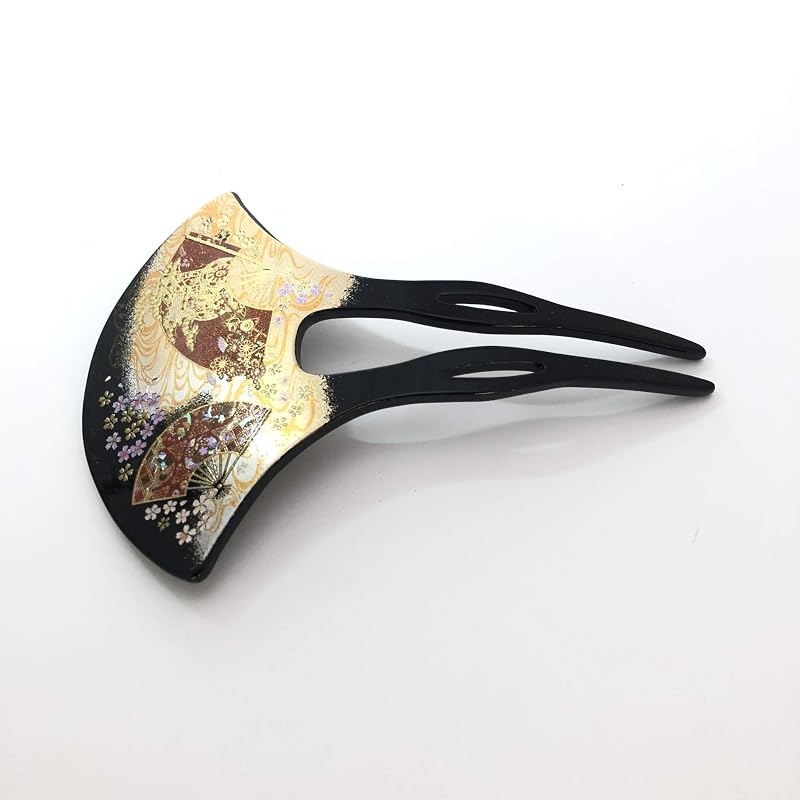 まえじゅう漆器 漆芸かんざし 京雅(B) 4X-137
