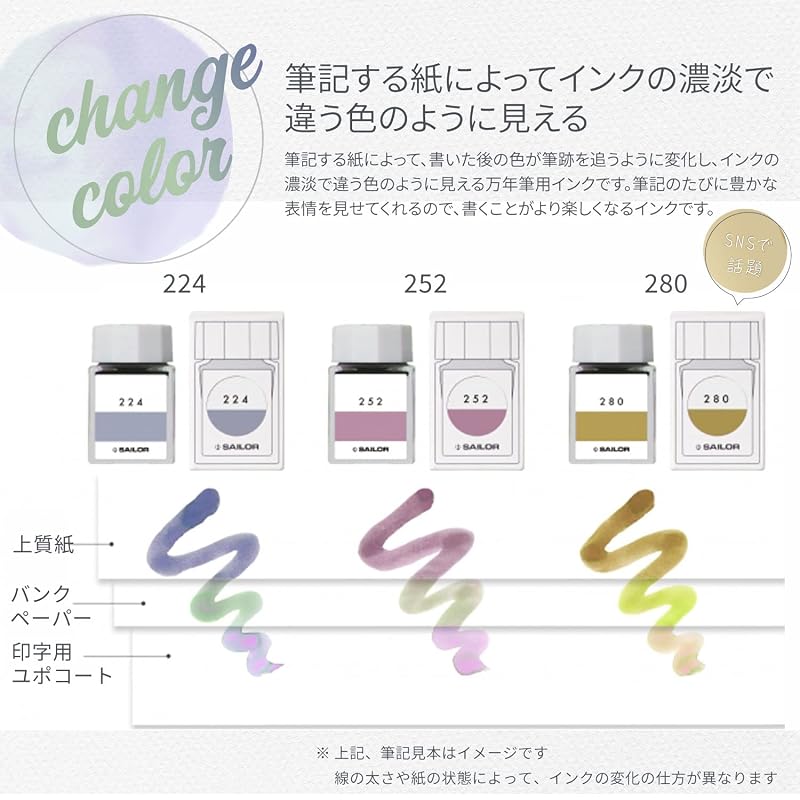セーラー万年筆 万年筆 ボトルインク インク工房 530 染料 20ml 13-6210-530