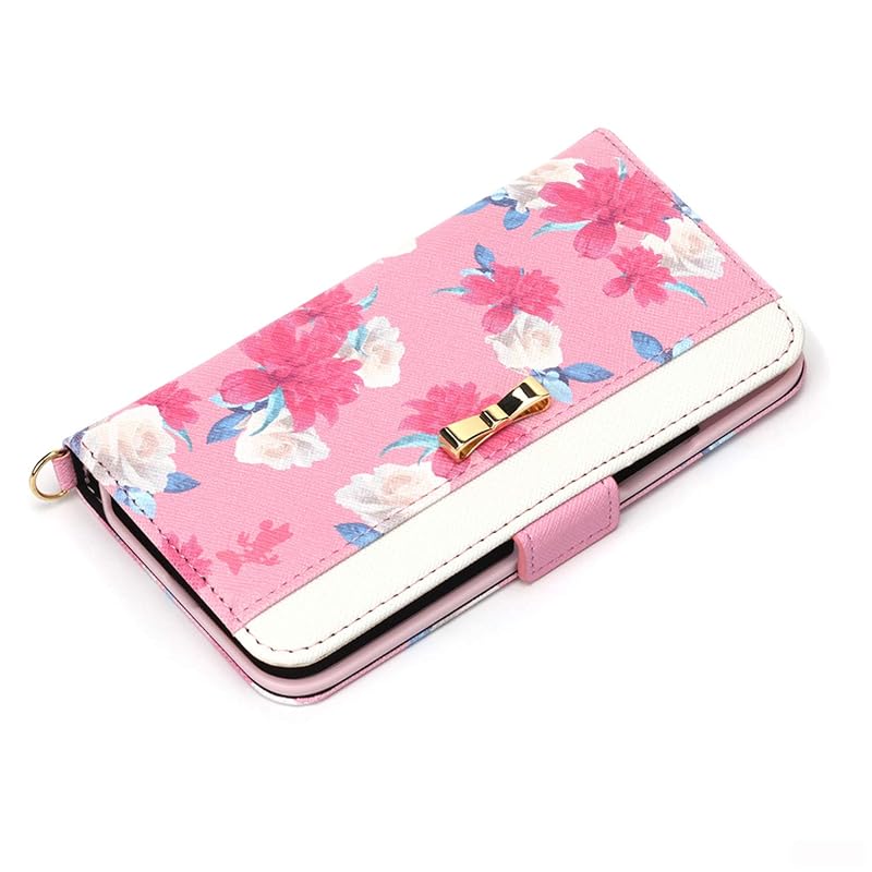 Premium Style iPhone 12 mini用 フリップカバー [ミニーマウス]