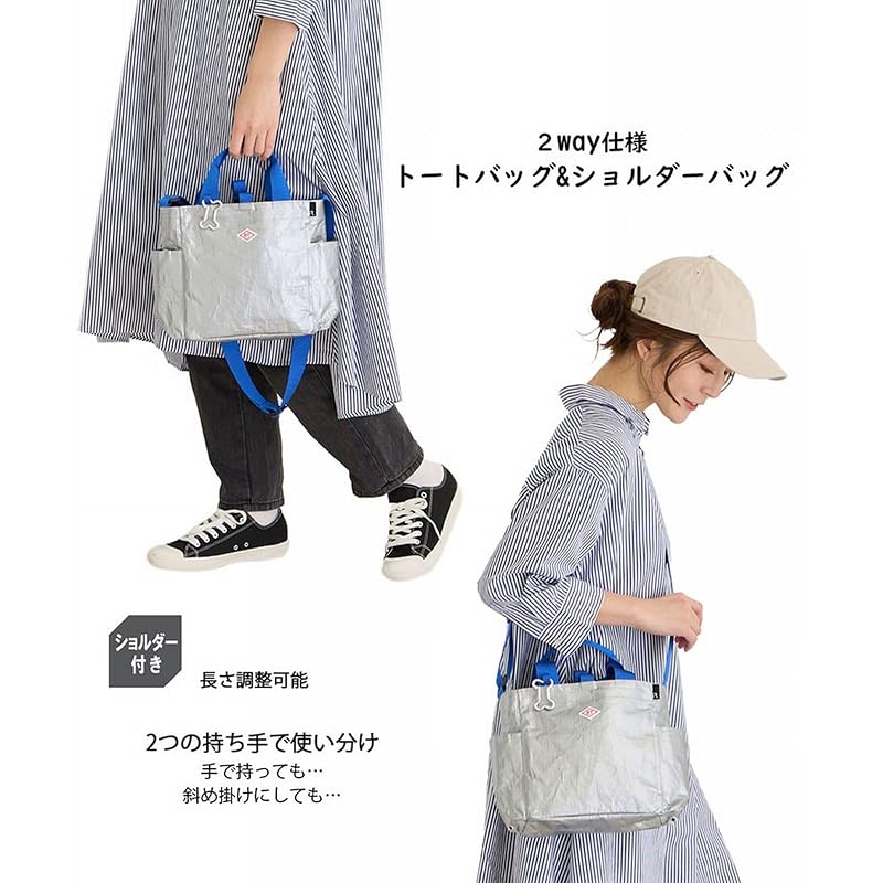 [ルートート] 1128 1129 ペットとのお散歩 ショルダー付き トートバッグ SN スクエア DOG BUDDY (112804 ホワイトチェック)