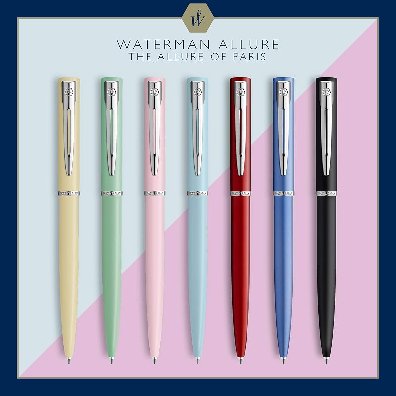 WATERMAN ウォーターマン 公式 ボールペン 油性 アリュール ステンレススチールCT 2110266 正規輸入品