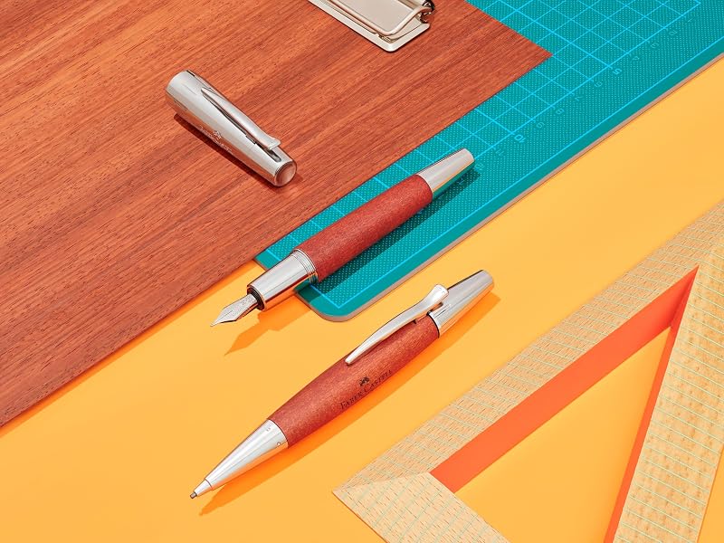 FABER-CASTELL ファーバーカステル ボールペン 油性 エモーション 梨の木 ブラウン 148382 正規輸入品