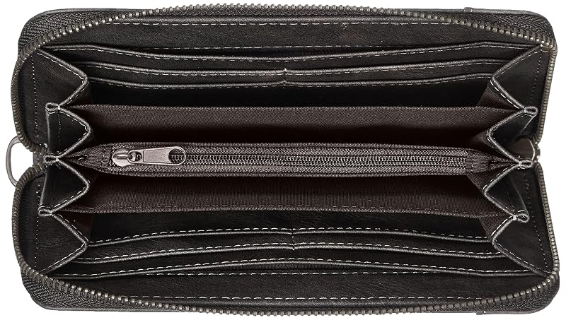 [デバイス] 財布 ラウンド長財布 DPG60058 ブラック