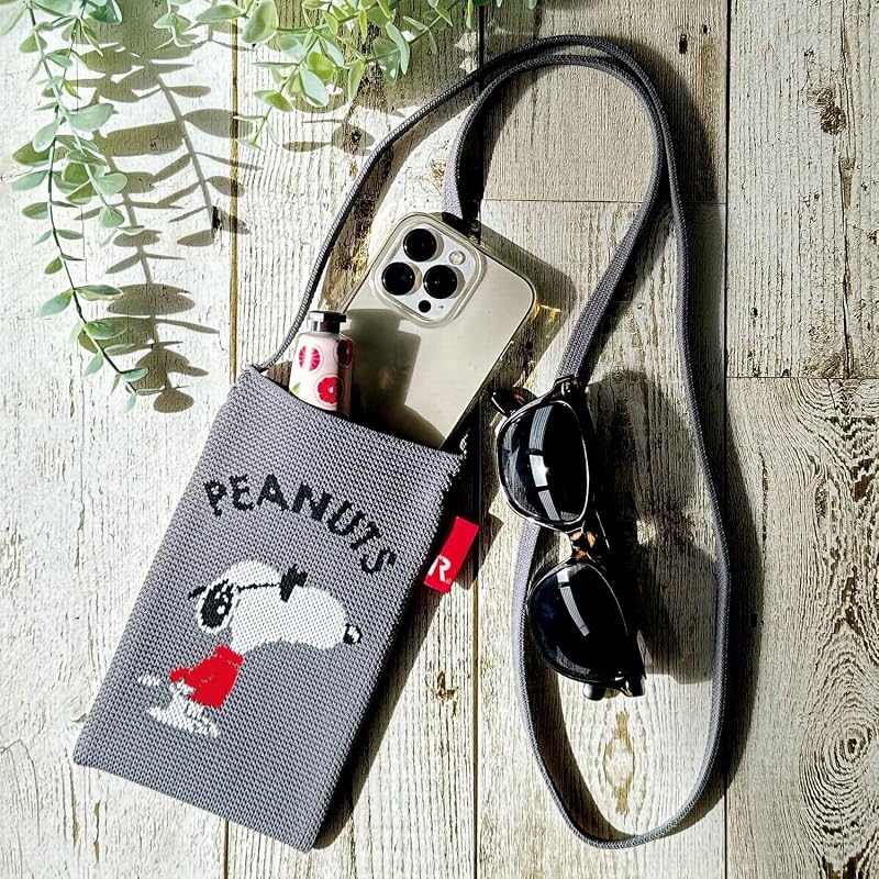 [ルートート] 8179 スヌーピー ニット ミニショルダー IP BR ami Peanuts-8Z (Beagle scout)