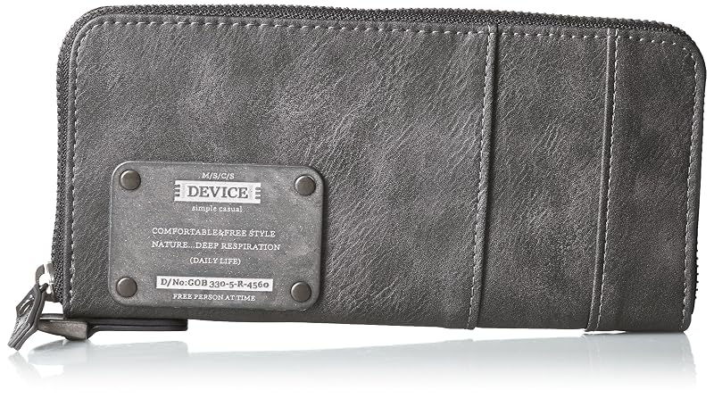 [デバイス] 財布 ラウンド長財布 DPG60058 ブラック